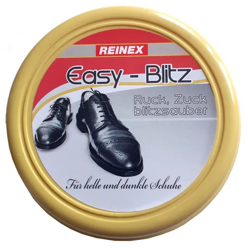 Reinex easy-Blitz Schuhpflegeschwamm Glattleder Schwamm Leder Schuhpflege Schuhe