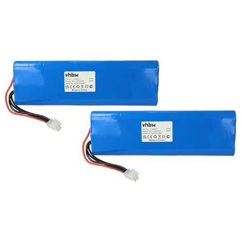 vhbw 2X Akku kompatibel mit Husqvarna Automower 220AC, G2 2004-2006, 230ACX, Solar Hybrid, 210C, 260ACX, SH, 210AC Rasenmäher (3000mAh, 18V, NiMH)