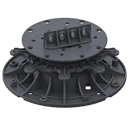 Theilo MAX Stelzlager 45 mm bis 950 mm für Terrassen Holz und Aluminiumunterkonstruktionen (höhenverstellbar 45-75 mm)