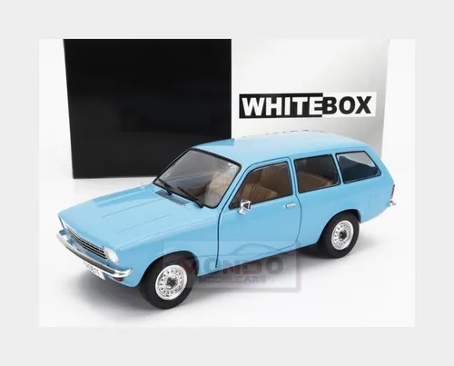 1:24 WHITEBOX Opel Kadett C Caravan 1973 Light Blue - Detailgetreues Modellauto im Maßstab 1:24, ideal für Sammler und Liebhaber klassischer Autos.
