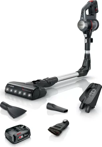 Kabelloser Staubsauger BOSCH BBS712A Schwarz - Staubsauger, motorisiert und kabellos für maximale Flexibilität. Mit 80 Minuten Laufzeit und abnehmbaren Handstaubsauger ideal für alle Haushaltsreinigungen.