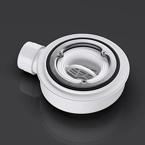 Mai & Mai Dusche Ablaufgarnitur für Duschwanne Duschtasse Abfluss | Duschmesser: 40mm | Ablaufloch: 90mm Entleerungsleistung von 60L pro Minute AL006