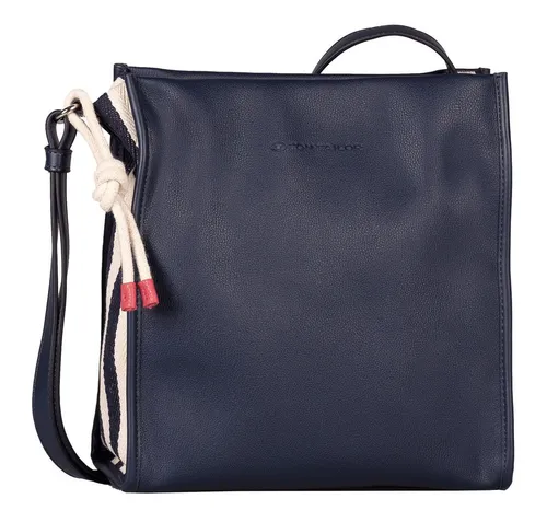 TOM TAILOR Kama Cross Bag M - Dunkelblaue Umhängetasche - Umhängetasche für Damen in stilvollem Dunkelblau, verstellbar und ideal für Freizeitaktivitäten, aus hochwertigem Polyurethan gefertigt.