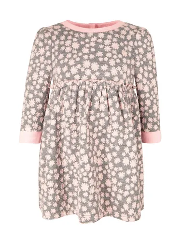 happy girls by Eisend Kinderkleid Grau/Rosa, Größe 122