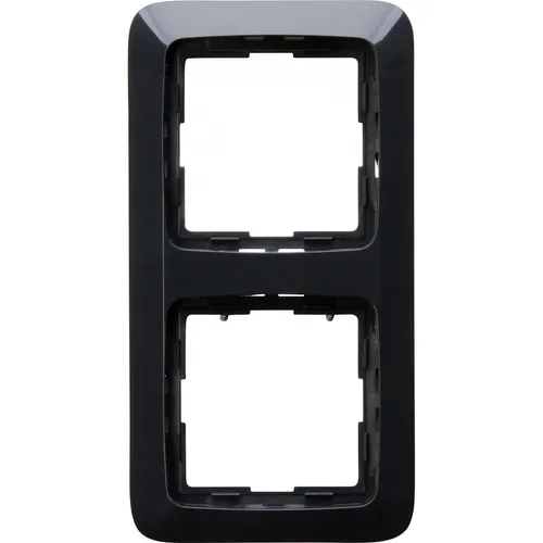 Kopp RIVO - Abdeckrahmen 2-fach, Farbe: Anthrazit