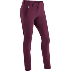 Maier Sports Helga Slim - Warme Damen Wanderhose - Wasserabweisende Wanderhose für Trekking und Hiking, ideal für kalte Tage. Mit elastischem mSTRETCH Pro 2 für hohen Tragekomfort und Bewegungsfreiheit, PFC-frei und umweltfreundlich.