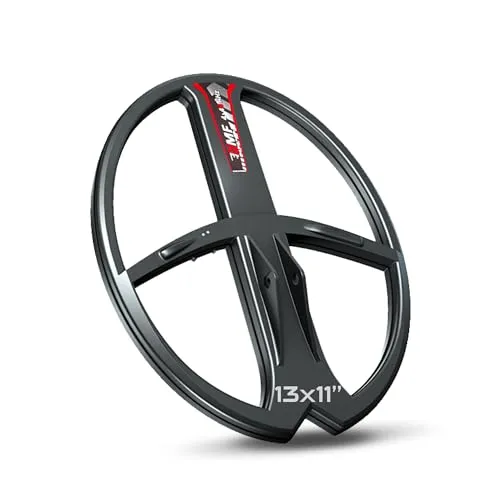 XP Deus 2 FMF Metalldetektor mit 34x28cm Doppel-D Tiefensuchspule