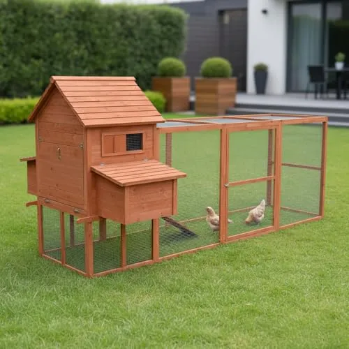 Mucola Hühnerstall mit 2 Nestboxen