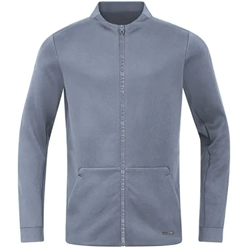 JAKO Herren Jacke Pro Casual, Smokey Blue, XL - Funktionsjacke mit KeepDry-Funktion, ideal für Sport und Freizeit. Mit weichem Griff und praktischen Taschen für höchsten Tragekomfort.
