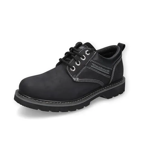 Dockers by Gerli Herren Low-Top Sneaker - Herren-Sneaker, wasserabweisend und ideal für Freizeitaktivitäten, mit robustem Leder-Obermaterial für optimalen Tragekomfort.