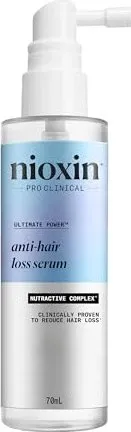 Nioxin Anti-Hair Loss Serum 70ml - Haarwuchsmittel zur Stärkung der Wurzeln, geeignet für alle Haartypen, fördert das Haarwachstum und reduziert Haarausfall.