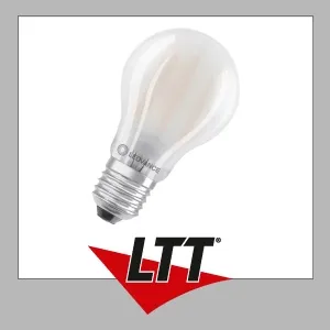 LEDVANCE LED CLASSIC A P 6.5W 827 mattiert E27