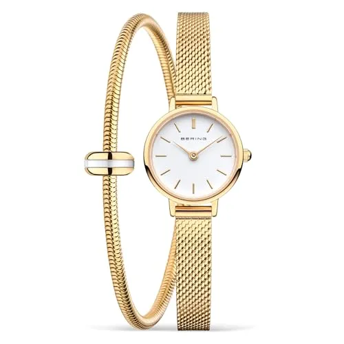 Bering 11022-334-Lovely-1 Classic Damenuhr in gold von BERING