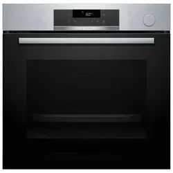 Bosch Serie 4 HRG572ES3, Medium, Elektrischer Ofen, 71 l, 3600 W, 71 l, 3600 W - Schwarz/Silber