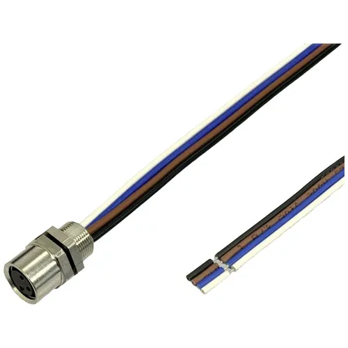 BKL Electronic 2701006 Sensor/Aktor Einbaubuchse M8  0.2 m Polzahl Sensoren: ...