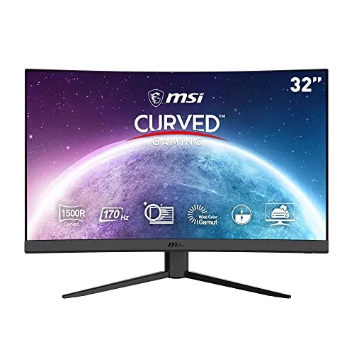 MSI Optix G32C4 E2 Curved Gaming Monitor
