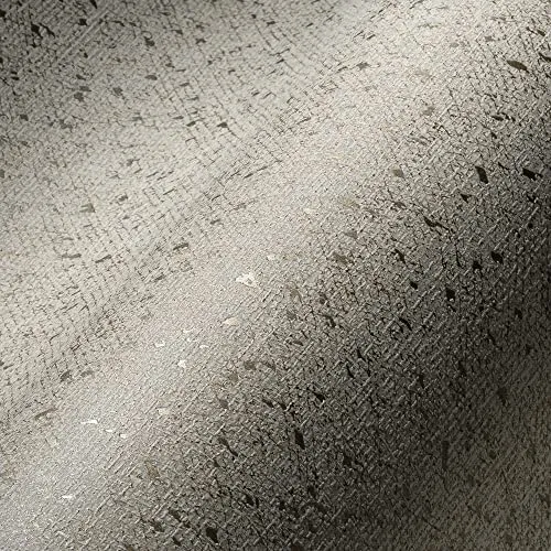 A.S. Création Livingwalls My Home My Spa Strukturtapete Grau Gold Glänzend Tapete 387024 Vliestapete 10,05x0,53m Made in Germany, 10,05m x 0,53m