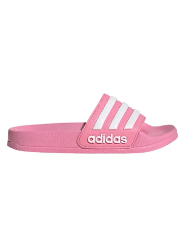 adidas Kid's Adilette Shower Sandalen UK 4 | EU 36,5 - Rosa - Wasserdichte Badelatschen für Kinder in trendigem Rosa, perfekt für warme Tage und Freizeitaktivitäten. Erhältlich im Online-Shop von Bergfreunde.de!