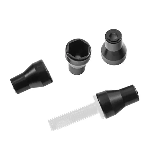 Universal Motorrad Gummiabdeckung für M8 Mutter, Set bestehend aus 4 Stück