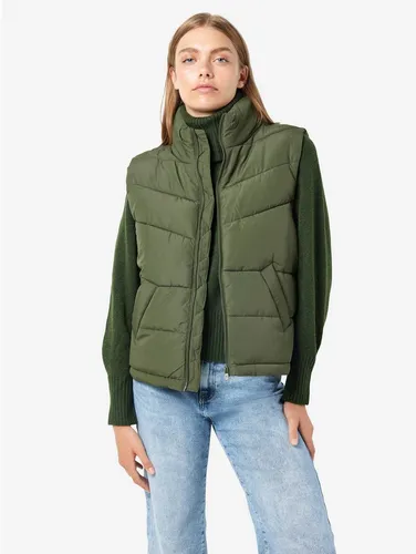 Noisy may Puffer Weste NMDALCON - Funktionsjacke mit recyceltem Polyester, ideal für den Übergang und ausgestattet mit praktischen Einschubtaschen.