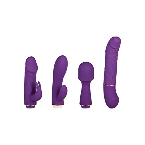 EIS Verführerisches Vibrator-Set | Sex-Spielzeug Set mit 10 Vibrationsprogrammen | Wasserdicht (IPX7) und Wiederaufladbar | Sex Toys für Frauen | 5 Teile