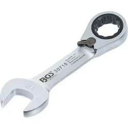 Ratschenring-Maulschlüssel - kurz - Größe 18 mm