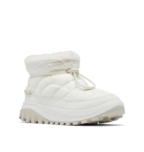 Columbia Snowtrot™ Shorty Winterschuhe für Damen Weiß EU 38 - Wanderschuhe mit 200 g Isolierung und Omni-Heat™ Technologie für warme Füße an kalten Tagen. Wasser- und schmutzabweisend, ideal für jeden Winterausflug.