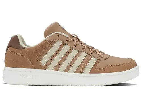 K-SWISS COURT PALISADES Sneaker, Gr. 44, sportlich und bequem - Sportliche Sneaker aus strapazierfähigem Leder, ideal für Büro und Freizeit. Mit regulierbarer Schnürung und leicht profilierter Sohle für sicheren Halt.