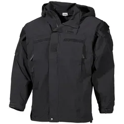 MFH Outdoorjacke US Soft Shell Jacke, schwarz, GEN III, Level 5 XXL schwarz XXL