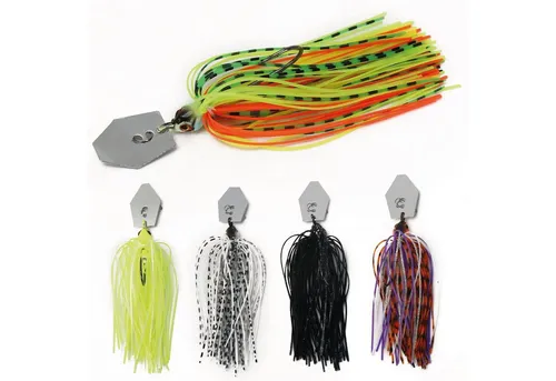 Zite Kunstköder Chatter Jigköpfe Light 3,5-7g Spinnköder für Hecht, Barsch & Zander