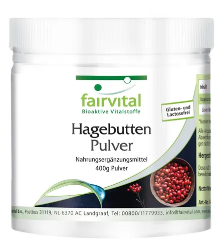 Hagebutten-Pulver 400 g