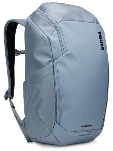 Thule Laptop Rucksack Chasm 26 pond gray - Daypack mit gepolstertem Laptopfach für 16 Zoll, ideal für Reisen dank Aufsteckfunktion für Koffer und ventiliertem Kontaktrücken für maximalen Komfort.