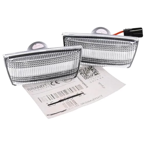 BRANDT LED Seitenblinker Set für Opel & Chevrolet – Plug&Play - BRANDT LED Seitenblinker Set (2 Stück) für eine einfache Montage. E-geprüfte Qualität für Opel und Chevrolet, ohne Nacharbeit. Perfekte Passform und modernes Design für mehr Sicherheit im Straßenverkehr.