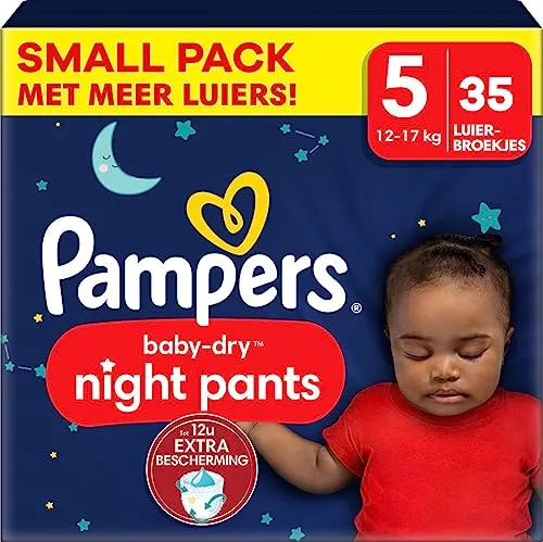 Pampers Baby Dry Night Pants Größe 5 in weiß von Pampers