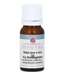 Hekla lava e lava D 6 Globuli 10 g - Arzneimittel zur Unterstützung der Gesundheit, ideal zur Stärkung des Immunsystems und zur Linderung von Beschwerden.