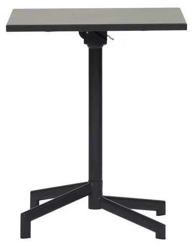 Schou Gartentisch Adam 60x60 cm klappbar schwarz