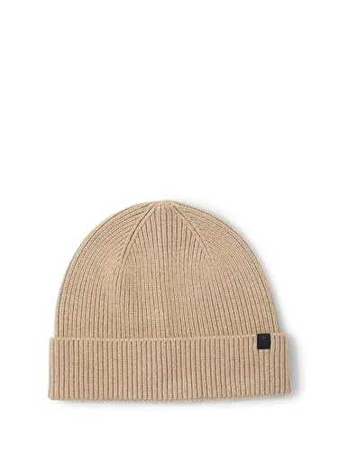 TOM TAILOR Herren 1048038 Mütze, 30647 - Soft Light Beige Melange, Einheitsgröße EU