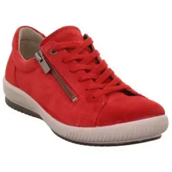 Legero Damen Tanaro 5.0 VENEROSO Sneaker (ROT) - Damen-Sneaker mit herausnehmbarer Ledersohle und Futter aus recyceltem Material, ideal für Komfort und Nachhaltigkeit. Schneller Einstieg dank praktischem Reißverschluss.
