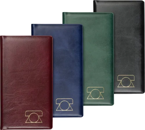 Telefonregister 10x19cm farbig sortiert von BRUNNEN