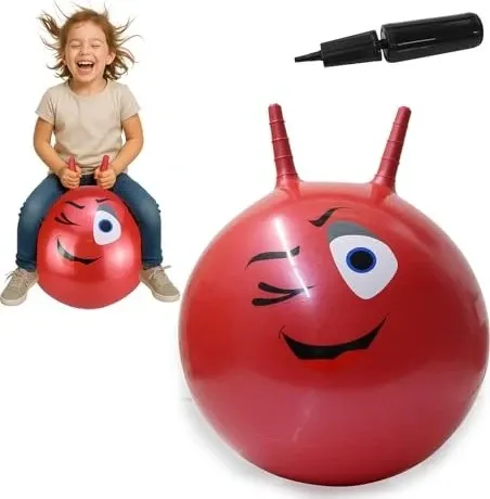 Jamara Hüpfball Eye rot 550mm 1+
