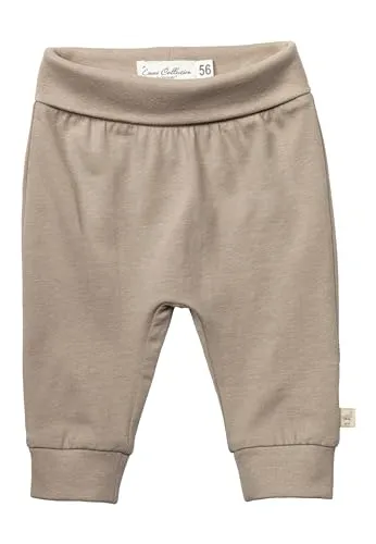 Sterntaler Hose Jersey - Unisex Babyhose einfarbig - Jogginghose aus Baumwolljersey mit elastischen Bündchen - Bequeme Kinder Schlupfhose, Kinderkleidung ab Geburt, Sand, Größe 56