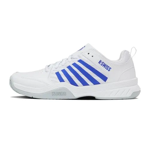 K-Swiss Court Express 2 Herren-Tennisschuhe - Atmungsaktive Mesh-Schuhe mit K-EVA-Dämpfung für hohen Komfort. Ideal für Einsteiger und vielseitig einsetzbar auf allen Belägen.