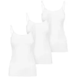 Ladeheid Unterhemd Trägertop Damen Spaghetti Top Set 3 Stück - Modisches 3er-Pack Unterhemden für Damen in XXL, atmungsaktiv und schnelltrocknend – perfekt für jeden Anlass.