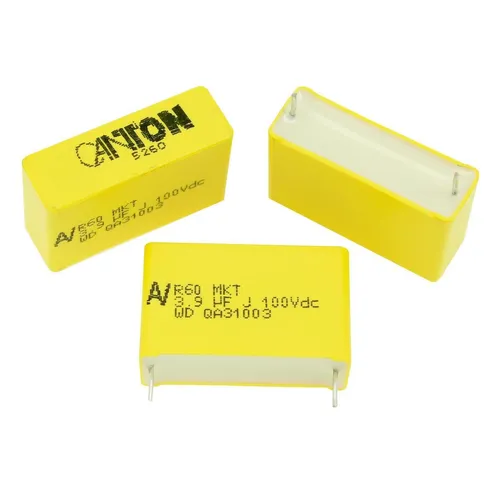 10x MKT Folien Kondensator Radial 3,9µF 100V DC Arcotronics R60ER4390ZC00J 3900n