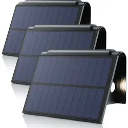 BEARWARE LED Solarleuchte – Wasserdichte Wandleuchte für Außen - Solarleuchte für außen mit 2 Betriebsmodi und 2 Helligkeitsstufen, ideal für Garten, Balkon oder Treppen. Mit 1800 mAh Akku und IP54 Schutzklasse für zuverlässige Beleuchtung ohne Stromanschluss.