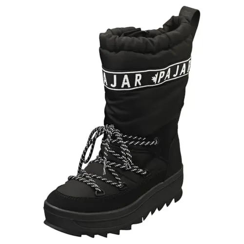 PAJAR Canada Damen Winterstiefel Galaxyy high Schwarz 38 - Wanderschuhe mit atmungsaktivem Obermaterial und Pajar-Tex Waterproof Membran, ideal für Temperaturen bis -30°C und optimalen Halt.