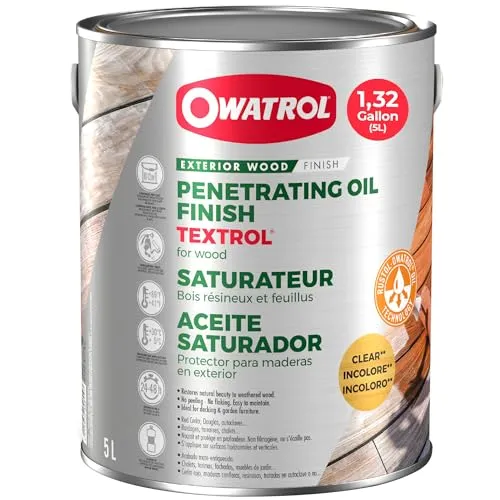 Owatrol Textrol Holzöl farblos 5L von OWATROL
