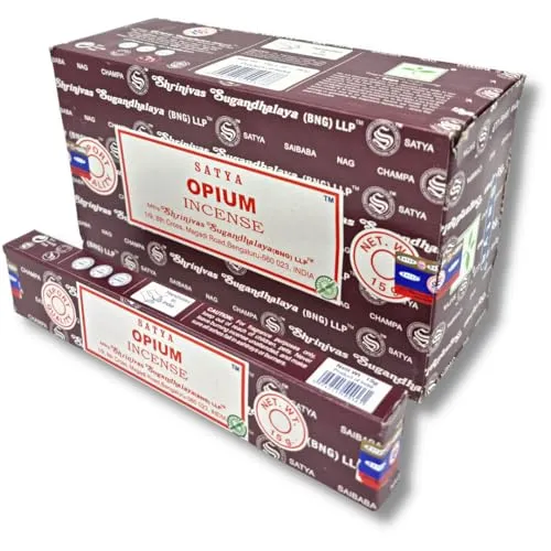 Satya Räucherstäbchen x LAVISA, Meditation, Aromatherapie, Weihrauch (Opium)