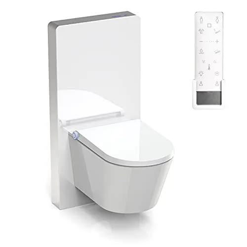 BERNSTEIN DUSCH-WC PRO+ 1102 Komplettanlage & Sanitärmodul 805S in Weiß