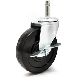 Wiltec Ersatzteil für Plattenheber bis max. 68 kg - Lenkrolle - Ersatz Rolle für Paneelheber Höhe 140-350 cm, max. Breite 2,90 m, Trockenbau Mon...